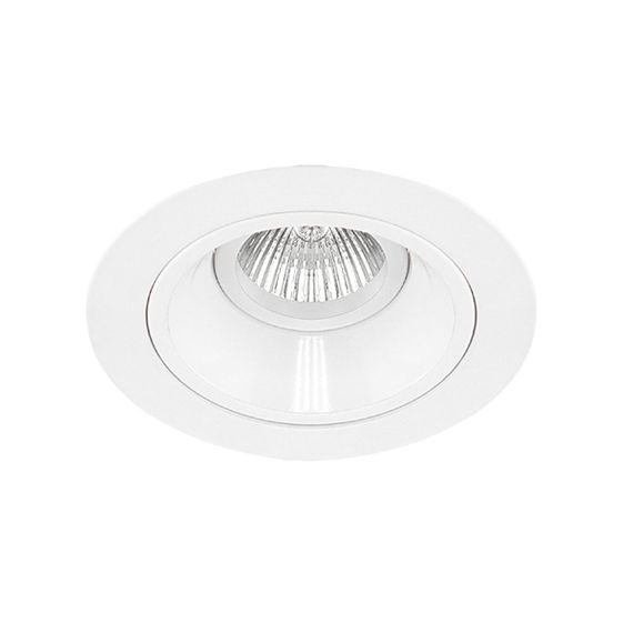 Комплект из светильника и рамки Lightstar Domino Round (214616+214606) D61606