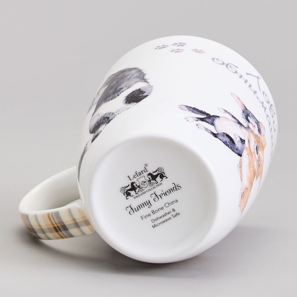 КРУЖКА LEFARD "ЛУЧШИЕ ДРУЗЬЯ" 400 МЛ (КОР=48ШТ.)