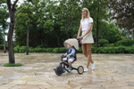 Велосипед-беговел Globber Trike Explorer Foldable 4 в 1 Taupe