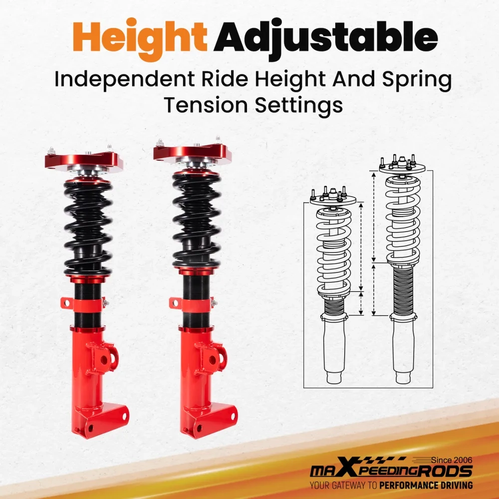 Coilovers Lowering Kit подходит для автомобиля W204 C180 C250 C300 08-14 RWD Sedan Shocks Absorbers
