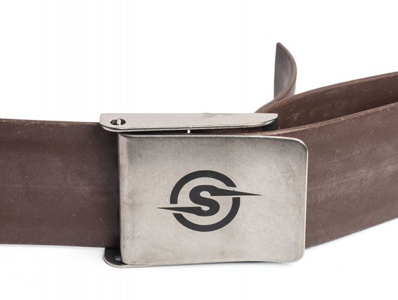 Пояс Sigalsub Elastica резиновый с металлической пряжкой коричневый