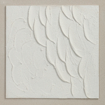 Панно декоративное с эффектом 3d minimalism ripples, 50х50 см