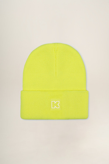Шапка KUL'TURA "Logo K" Салатовый
