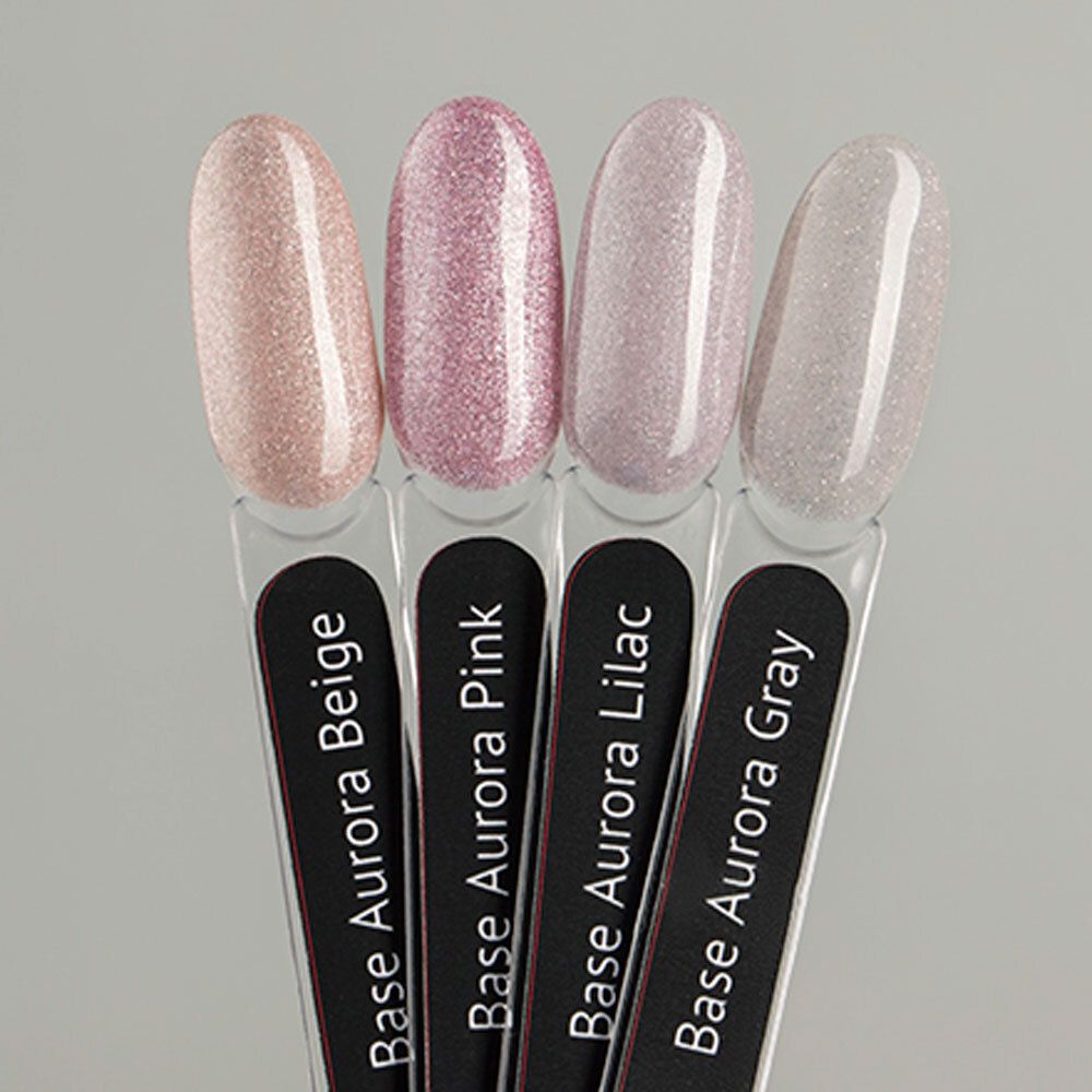 Monami Base Аurora Beige - База светоотражающая для ногтей, 8м