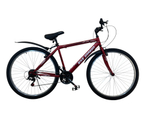 Велосипед Bike Dragon 26" 21скор (ст.рама,SunRun, Жесткая вилка, тормоз V-brake) BD-1-26-3 красный
