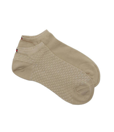 Носки 2 пары TH WOMEN SNEAKER 2P CF2Y Tommy Hilfiger - бежевый(701227564)