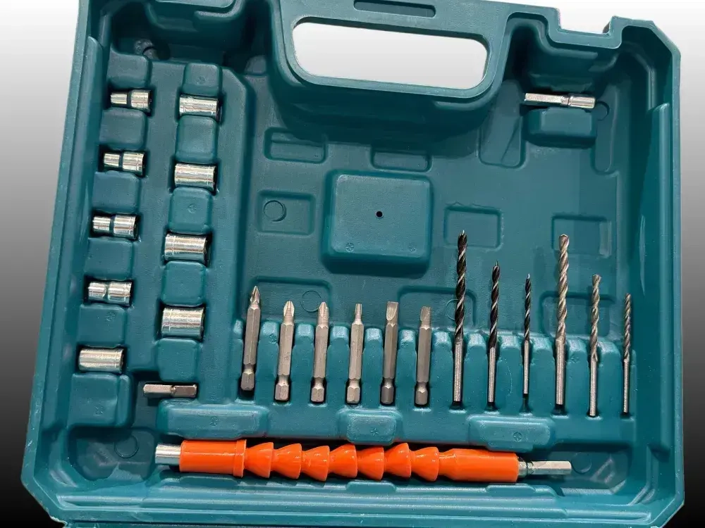 Дрель-шуруповерт, 21 В, 25 Нм, 2 АКБ