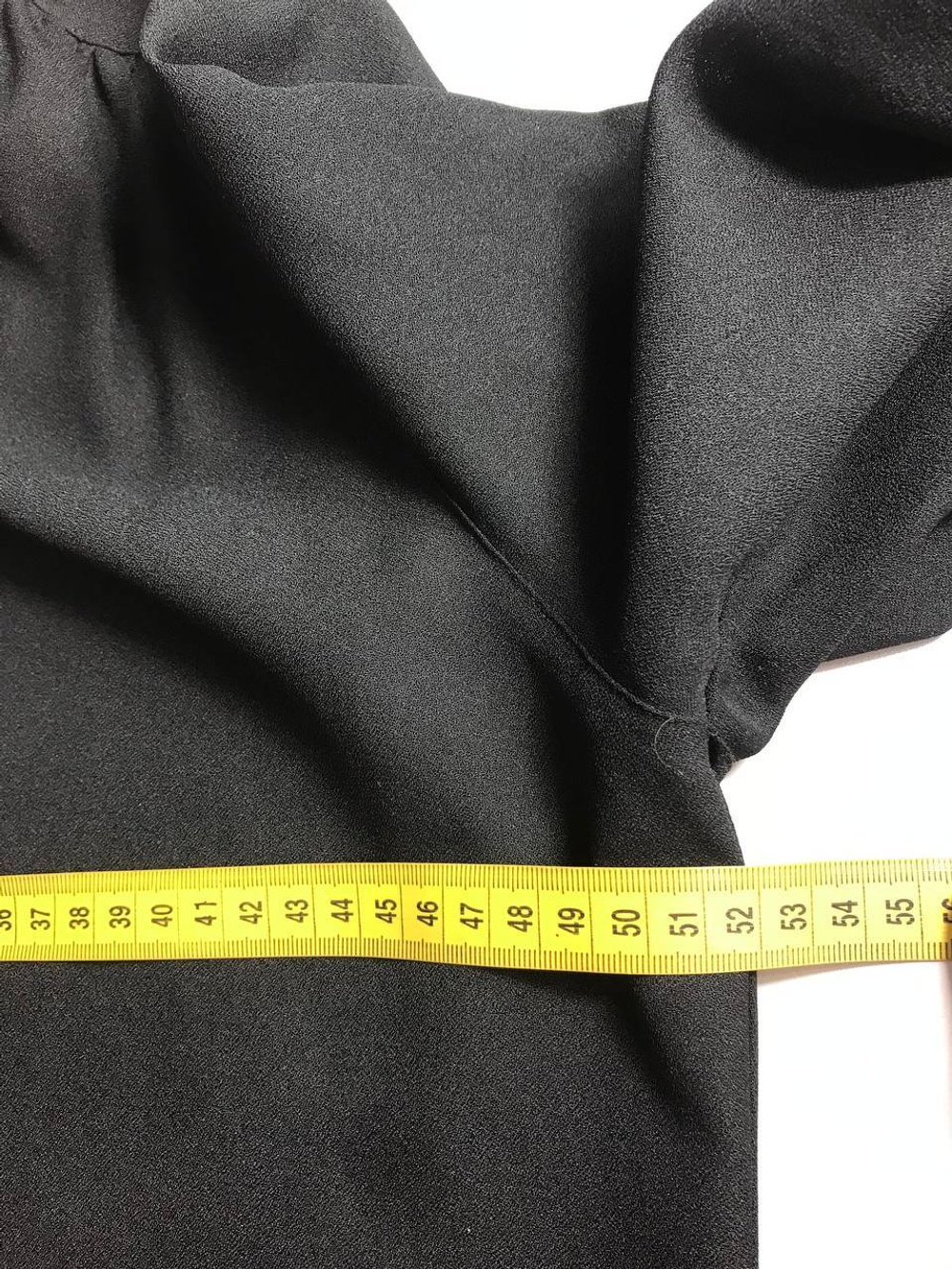 Блузка с бантом на вороте, визуально 42 размер