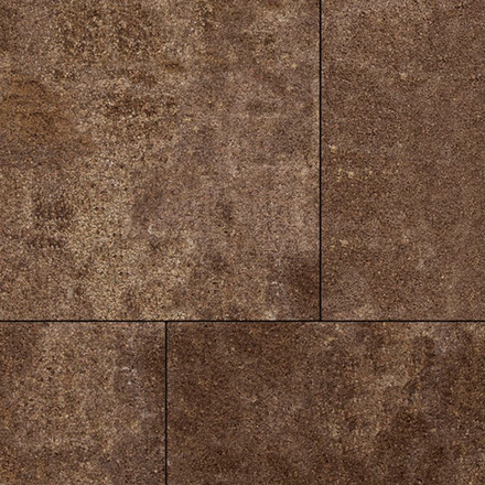 Тротуарная плитка КВАДРАТ 600х600 мм - Листопад гранит Хаски