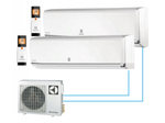 Мульти сплит система Electrolux на 3 комнаты (21+21+21 кв.м) HM FMI