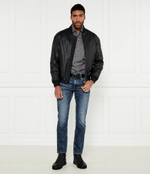 Кожаная куртка Juge BOSS ORANGE - черный(50522223)