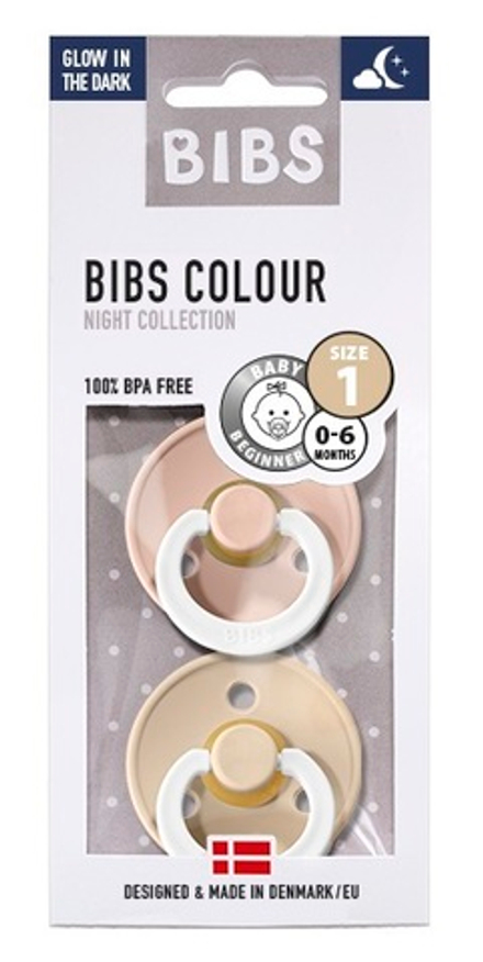 Набор BIBS ночные: Blush Glow/Vanilla Glow