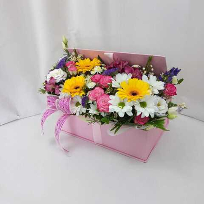 Сундучок с цветами «Загадка»