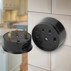 Соединитель Intro 9-804-06 электрический 3P+N СЭ 30-В-А-32/380 32А-380В ОУ карболит