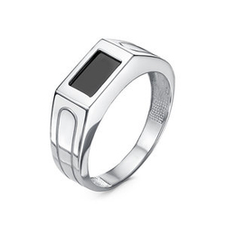 Кольцо из серебра с кварцем