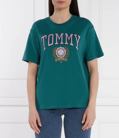 Футболка VARSITY SPORT 3 Tommy Jeans - зеленый(DW0DW17824)