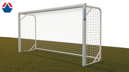 Ворота гандбол - минифутбол 3х2х1 алюминиевый профиль 100х120 свободностоящие