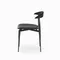 Стул Tor, черный с черной спинкой