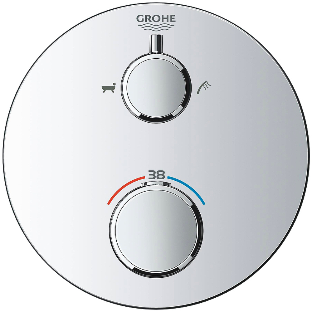 Смеситель для душа Grohe Grohtherm 24077000 с термостатом Хром