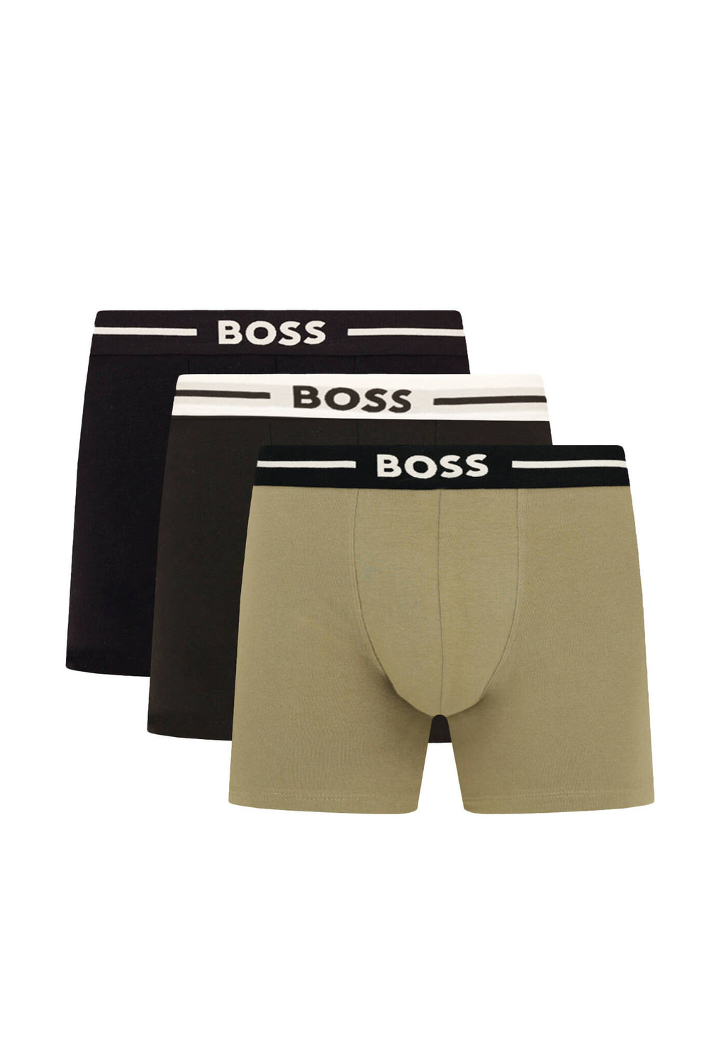 Трусики-боксеры 3шт. BoxerBr 3P BOSS BLACK - черный(50495474)