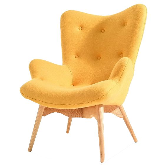 Кресло Contour желтое | Контур | Купить в Hallberg.ru