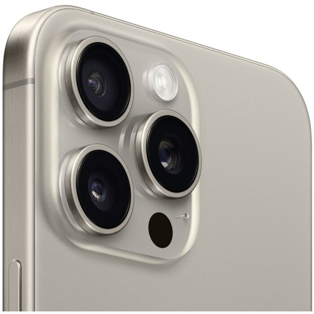 Смартфон Apple A3108 iPhone 15 Pro Max 256Gb титан моноблок 3G 4G 2Sim 6.7" 1290x2796 iOS 17 48Mpix