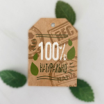 Набор из 5 шильдиков (бирок) на подарки "ЕСО"