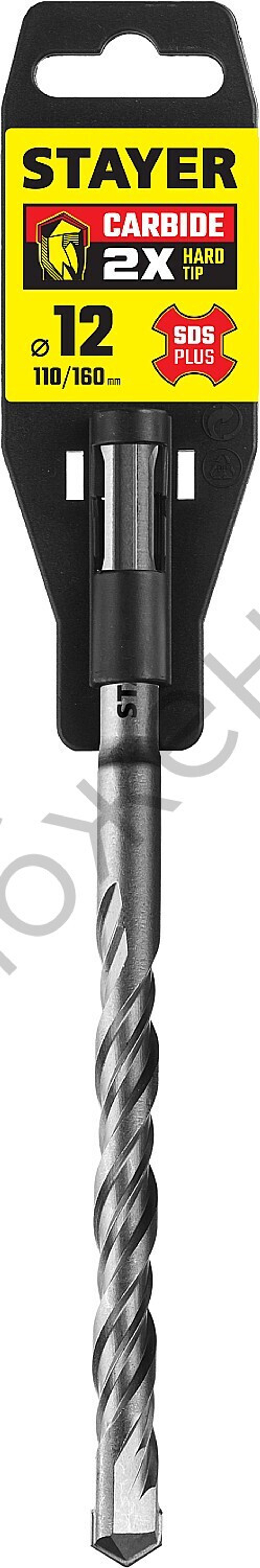 STAYER 12 x 160 мм, SDS-plus бур, Professional (2930-160-12)