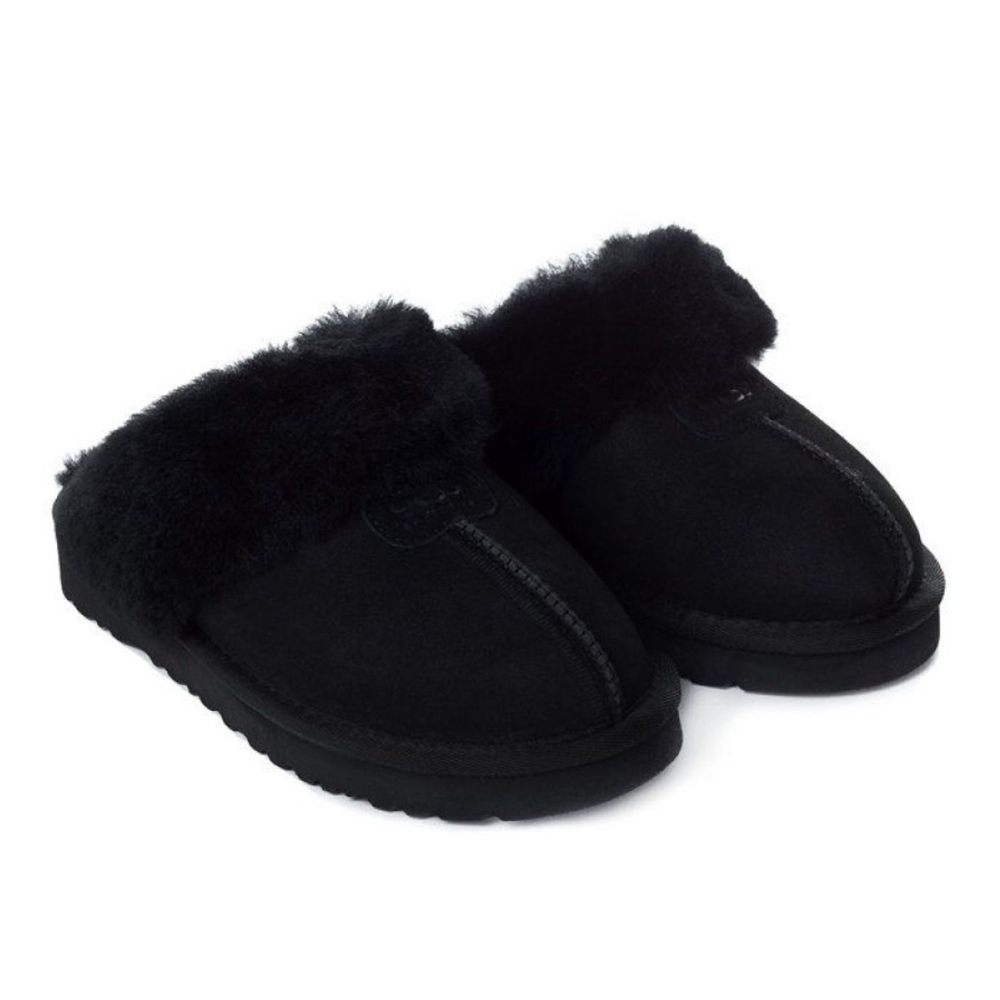 Ugg Mens Slippers Scufette Black