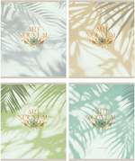 Тетрадь общая 48л, АРТ ДЕКО - ТЕНИ, обложка-мелов.картон+софттач-лак, скрепка, клетка