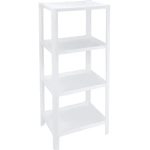 Полка прямоугольная малая (4 секции) 340х750 Белый