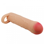 Реалистичная насадка на пенис Bunion (16,5 см) телесная