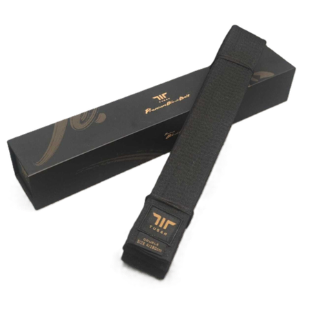 Пояс для тхэквондо Tusah черный Special Edition Black Belt
