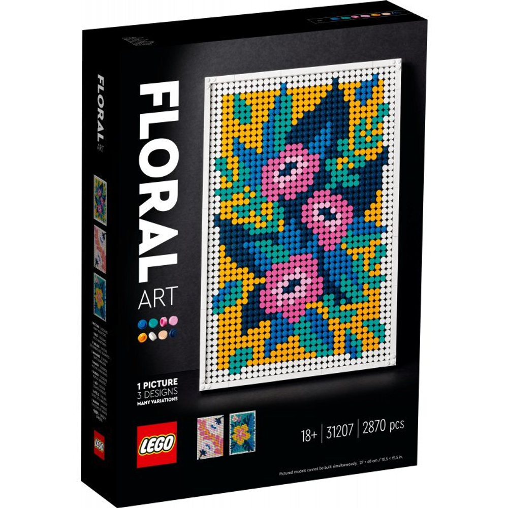 Конструктор LEGO Art Цветочное искусство 31207