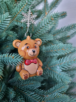 Мишка с бантом