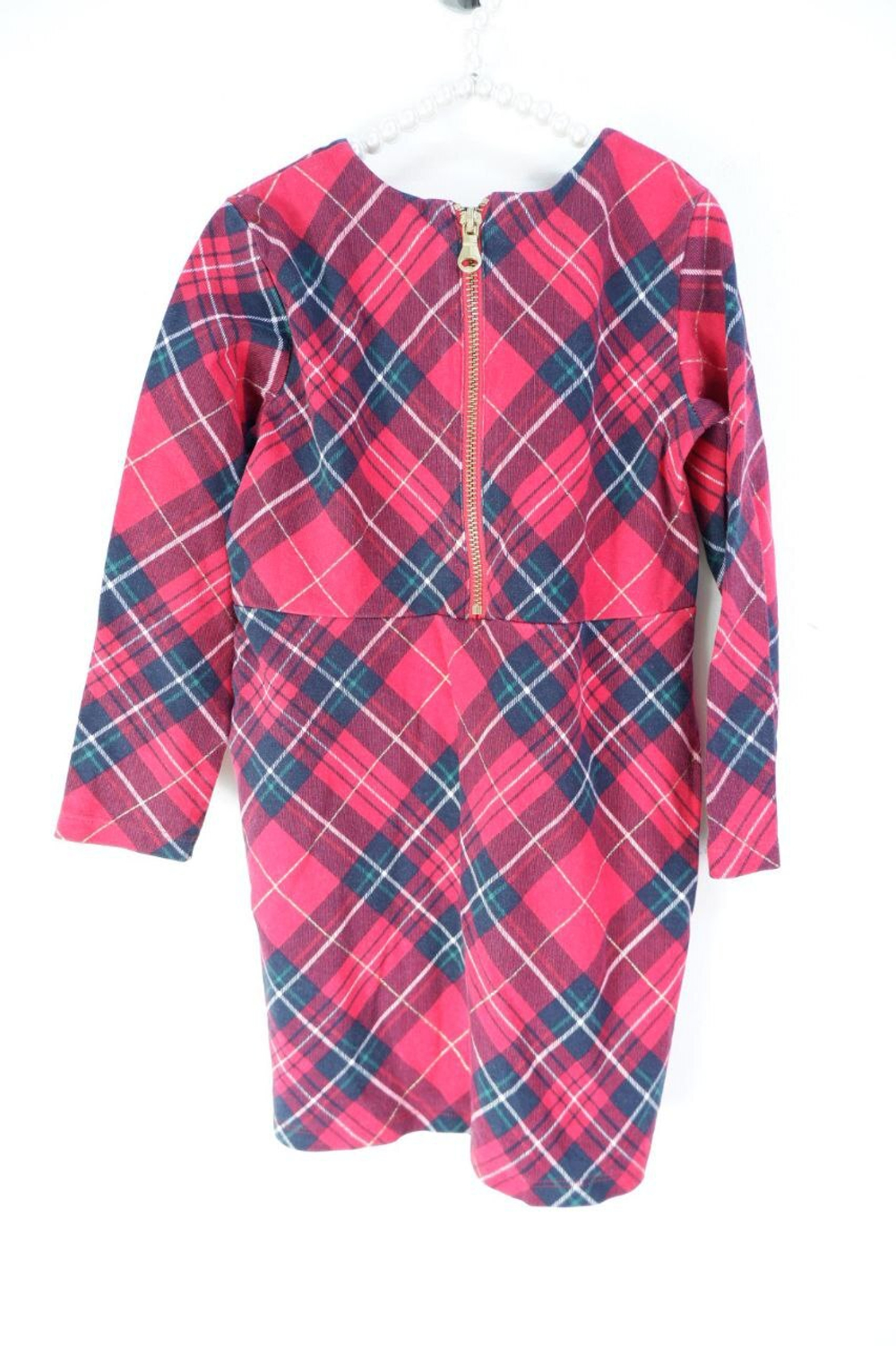 Платье в яркую клетку на 3-4 года