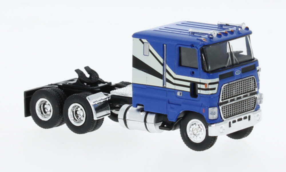 Тягач Ford CLT 9000, сине-белый 1978, 1:87