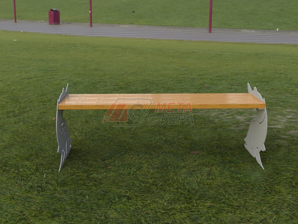 Лавка уличная Фиш