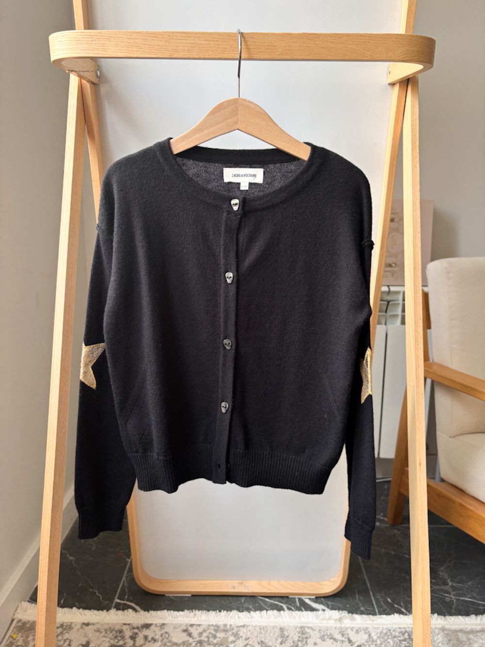 Шерстяной кардиган Zadig & Voltaire c кашемиром, 128