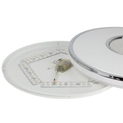 Светильник потолочный светодиодный ЭРА Классик с ДУ SPB-6-70-RC Crystal 70Вт 3000-6500К 4800Лм | Светильники SPB-6 с ДУ