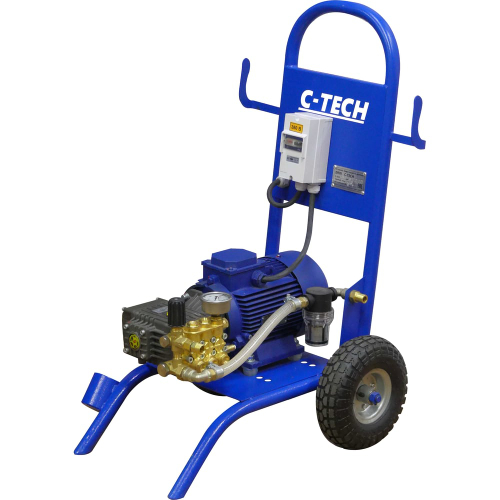 Установка моечная в/д C-TECH NEXT ByPass (190 бар, до 840 л/ч, 4 квт) электрическая мобильная NBM1914ET1E4BP2FMT