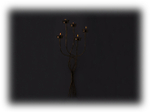 Mukul Goyal Подсвечник настенный для чайных свечек, хром MG372