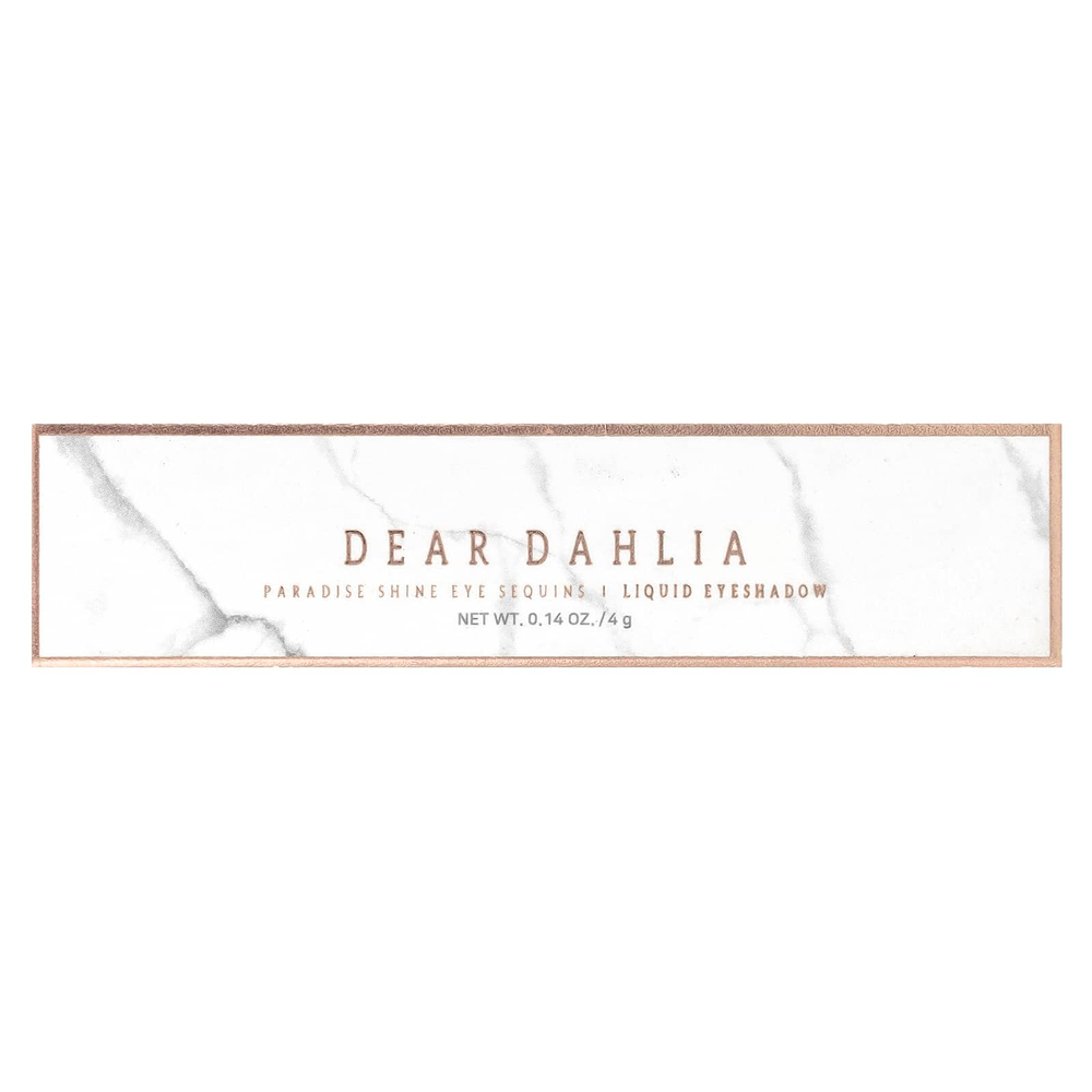 Dear Dahlia, Paradise Shine Eye Sequins, жидкие тени для век, богиня, 4 г (0,14 унции)