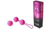 Комплект взаимозаменяемых шариков Stella ll Double Kegel Ball Set (Цвет: фуксия, розовый)