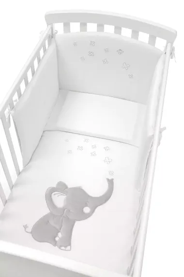 Комплект постельного белья Erbesi Elly 3 предмета White