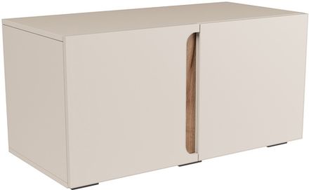 Коллекция Валенсия Тумба под вешалку большая Кашемир/Софт Сантьяго (набор)