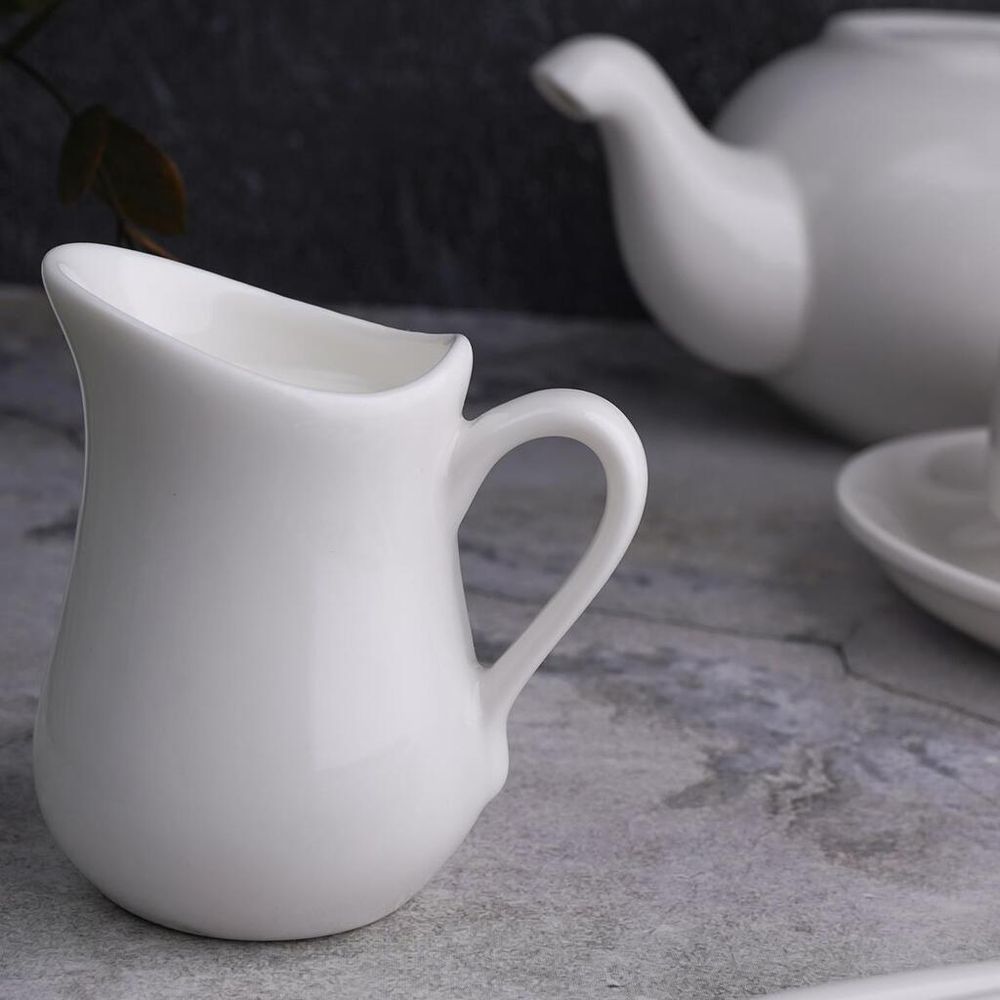 Молочник 70 мл d 5,4 см h7,2 см белый фарфор NEW P.L. Proff Cuisine [12]