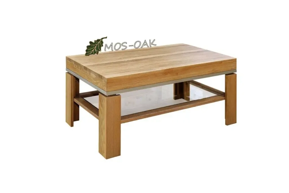 Стол журнальный из массива дуба Детройт