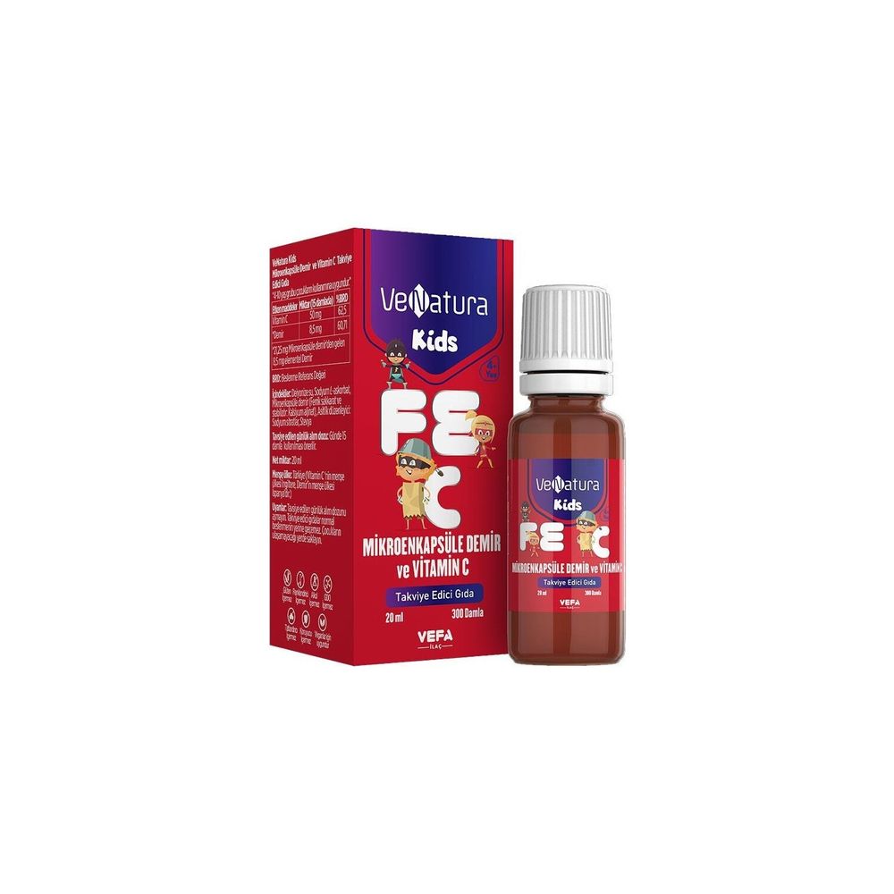 Venatura kids FE + C 20ml железо и витамин С 20мл Venatura kids FE + C 20ml железо и витамин С 20мл