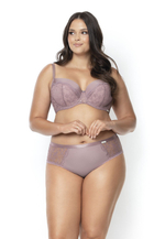 Бюстгальтер Zora на косточках с чашками на тонком поролоне (Размер: 95C) (Цвет: сиреневый)